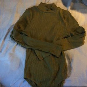 Green bodysuit